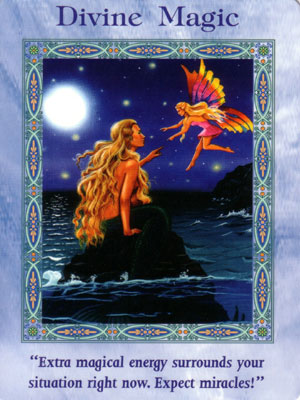 Divine Magic Card Extended Description - Mermaids and Dolphins Oracle Cards by Doreen Virtue