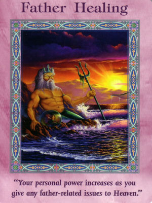Father Healing Card Extended Description - Mermaids and Dolphins Oracle Cards by Doreen Virtue