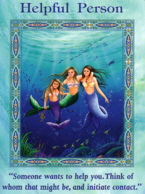 Helpful Person Card Extended Description - Mermaids and Dolphins Oracle Cards by Doreen Virtue