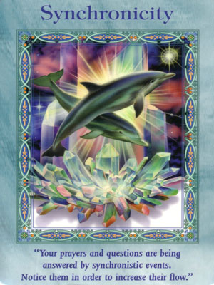 Syncronicity Card Extended Description - Mermaids and Dolphins Oracle Cards by Doreen Virtue