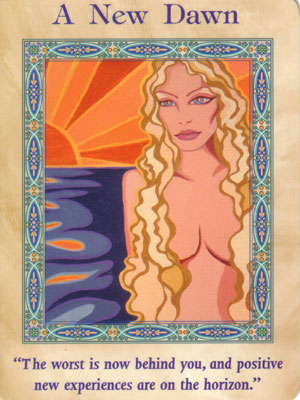 A New Dawn Card Extended Description - Magical Mermaids & Dolphins Oracle Cards by Doreen Virtue