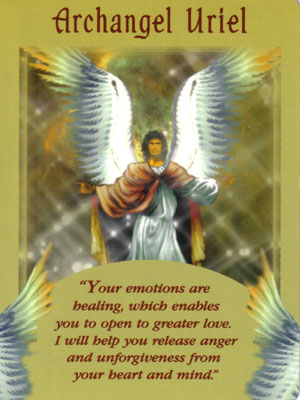 Archangel Uriel Angel Card Extended Description - Messages from Your Angels Oracle Cards by Doreen Virtue