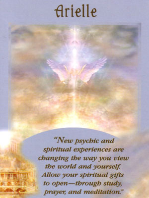 Arielle Angel Card Extended Description - Messages from Your Angels Oracle Cards by Doreen Virtue