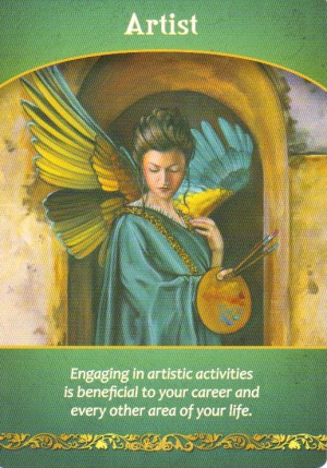Artist Oracle Card Extended Description - Life Purpose Oracle Cards by Doreen Virtue