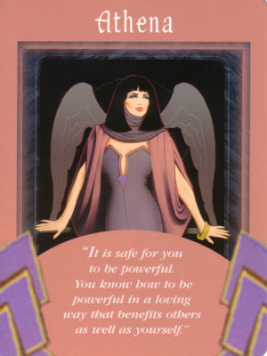 Athena Angel Card Extended Description - Messages from Your Angels Oracle Cards by Doreen Virtue