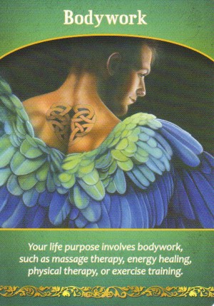 Bodywork Oracle Card Extended Description - Life Purpose Oracle Cards by Doreen Virtue