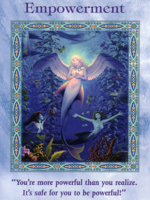 Empowerment Card Extended Description - Mermaids and Dolphins Oracle Cards by Doreen Virtue