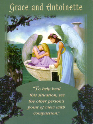 Grace and Antoinette Angel Card Extended Description - Messages from Your Angels Oracle Cards by Doreen Virtue