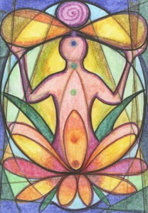 Questioning Life - Infinity Lotus Chakra Art