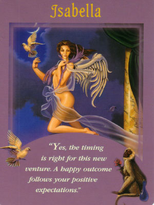 Isabella Angel Card Extended Description - Messages from Your Angels Oracle Cards by Doreen Virtue