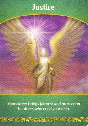 Justice Oracle Card Extended Description - Life Purpose Oracle Cards by Doreen Virtue