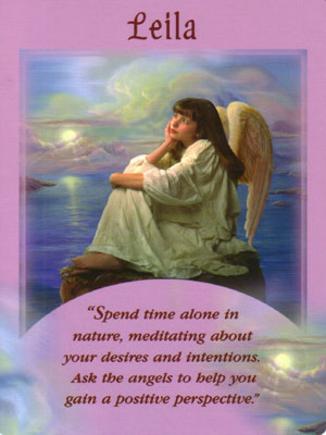 Leila Angel Card Extended Description - Messages from Your Angels Oracle Cards by Doreen Virtue