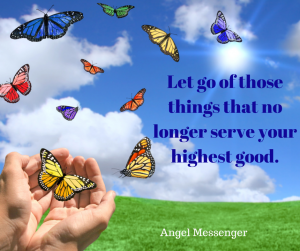 Letting Go - Butterflies are a Symbol of Change and Transformation