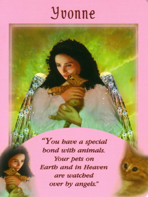 Yvonne Angel Card Extended Description - Messages from Your Angels Oracle Cards by Doreen Virtue