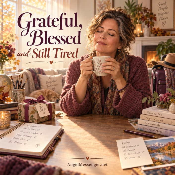 Grateful, Blessed, and Still Tired