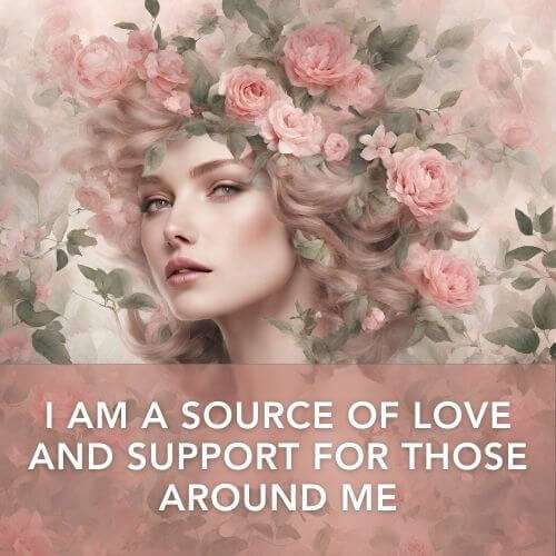 I am a source of love and support for those around me