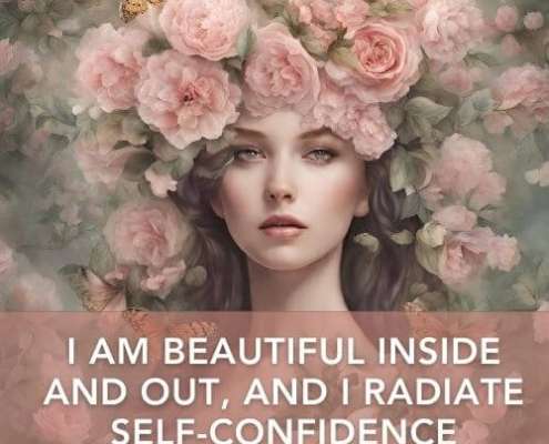 I am beautiful inside and out, and I radiate self-confidence