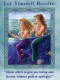 Let Yourself Receive Card Extended Description - Mermaids and Dolphins Oracle Cards by Doreen Virtue