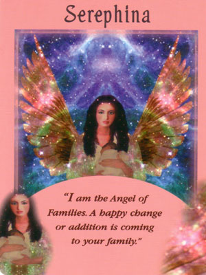 Serephina Angel Card Extended Description - Messages from Your Angels Oracle Cards by Doreen Virtue
