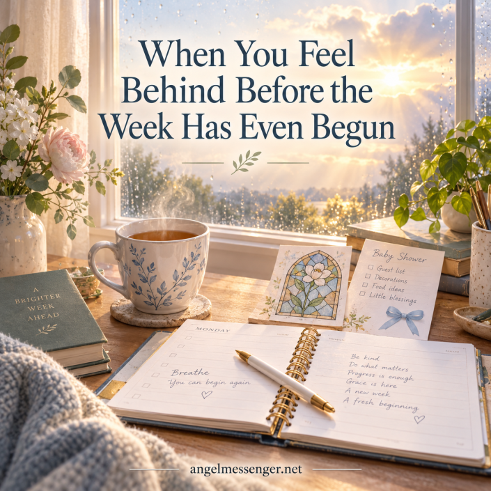 When you feel behind