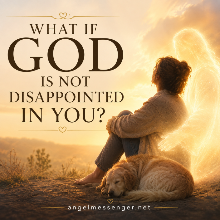 what if God is not disappointed in you